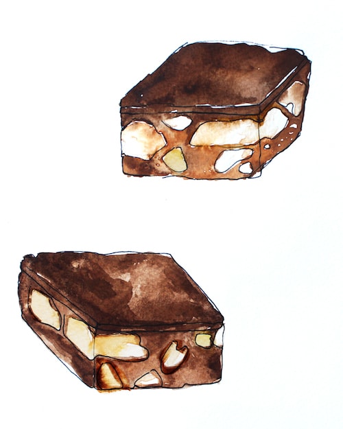 brownie illustration
