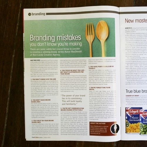 Food & Drink Magazine Article 2